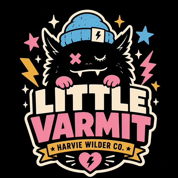 Little Varmit Harvie Wilder Co. kidswear design