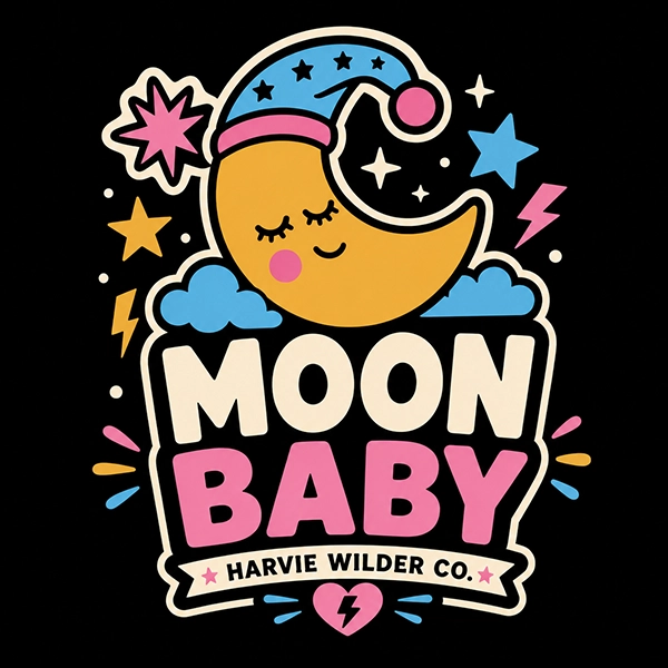Moon Baby Harvie Wilder Co. kidswear design