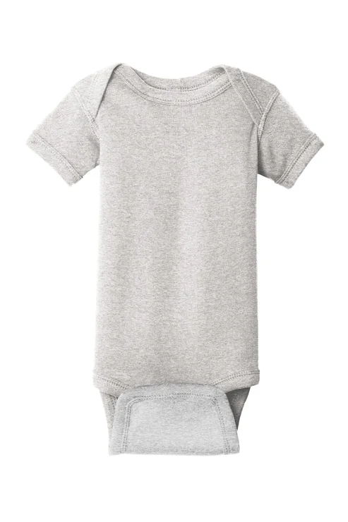 RS4400 Baby Bodysuit in Heather, with Snack Goblin print preview